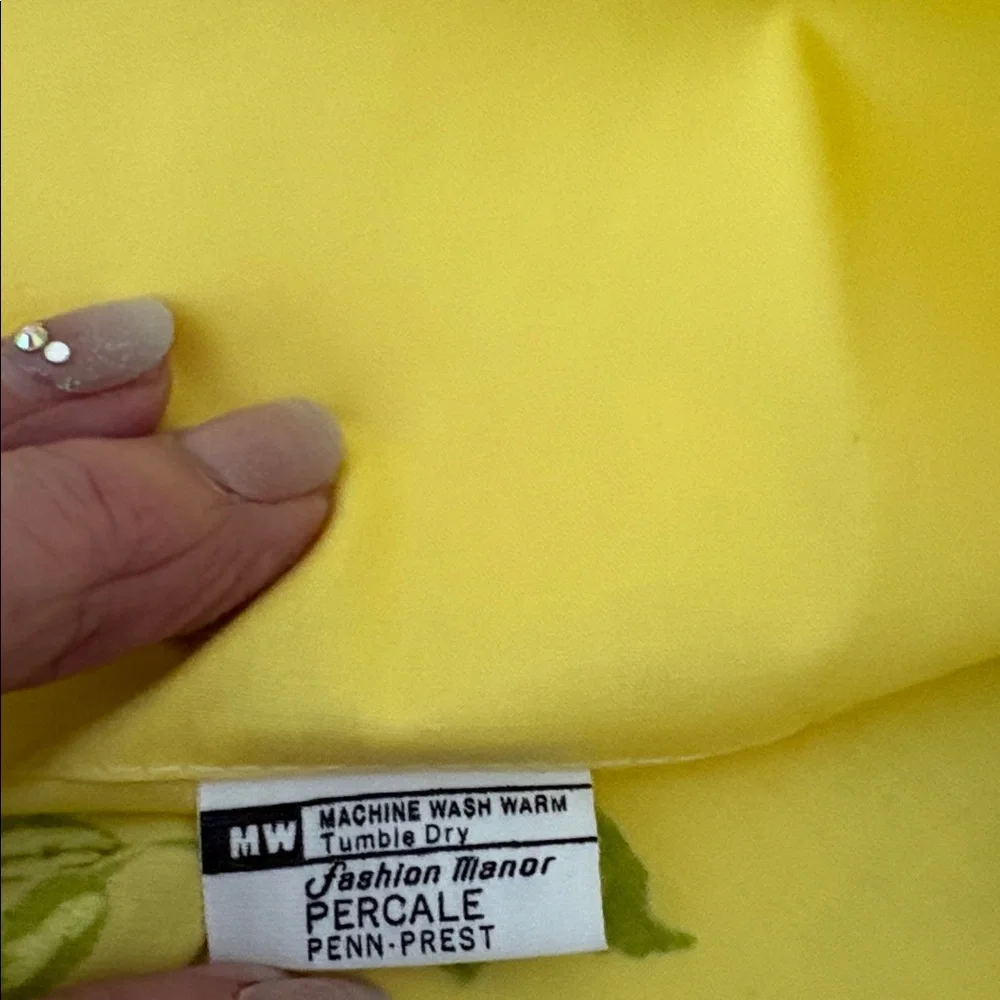 JCPenney Yellow Floral‎ Pillow Cover